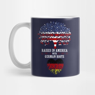 Raised in America with German Roots Mug